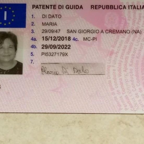Buy Italian driving license online and get test certificates